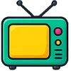 📺 Эмодзи «❤ Набор эмоджи с ретро иконками» для Telegram