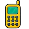 ☎️ Эмодзи «❤ Набор эмоджи с ретро иконками» для Telegram