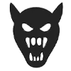 😈 Эмодзи «Адаптивные Иконки Ужасы» для Telegram