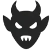 😈 Эмодзи «Адаптивные Иконки Ужасы» для Telegram