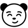 😊 Эмодзи «😘 Адаптивный набор эмоджи с пандой» для Telegram