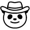 🤠 Эмодзи «😘 Адаптивный набор эмоджи с пандой» для Telegram