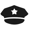 👮‍♀️ Эмодзи «Адаптивные иконки "Полиция"» для Telegram