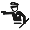 👮‍♀️ Эмодзи «Адаптивные иконки "Полиция"» для Telegram