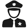 Стикерпак Адаптивные иконки "Полиция" для Telegram