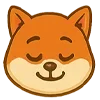 ☺️ Эмодзи «Собака сиба-ину» для Telegram