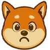 😟 Эмодзи «Собака сиба-ину» для Telegram
