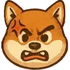 🤬 Эмодзи «Собака сиба-ину» для Telegram