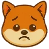 🥺 Эмодзи «Собака сиба-ину» для Telegram