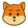😯 Эмодзи «Собака сиба-ину» для Telegram
