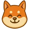 😊 Эмодзи «Собака сиба-ину» для Telegram