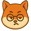 🥸 Эмодзи «Собака сиба-ину» для Telegram