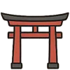 ⛩ Эмодзи «Японские иконки» для Telegram
