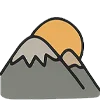 ⛰ Эмодзи «Японские иконки» для Telegram