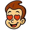 😍 Эмодзи «Маленький супер гений» для Telegram