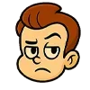 🤨 Эмодзи «Маленький супер гений» для Telegram