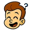 ❓ Эмодзи «Маленький супер гений» для Telegram