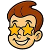 🤩 Эмодзи «Маленький супер гений» для Telegram