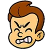 😬 Эмодзи «Маленький супер гений» для Telegram