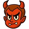 😈 Эмодзи «Маленький супер гений» для Telegram