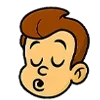 😙 Эмодзи «Маленький супер гений» для Telegram