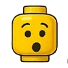 😮 Эмодзи «🙋 Набор эмоджи с человечком LEGO» для Telegram