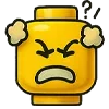 🤯 Эмодзи «🙋 Набор эмоджи с человечком LEGO» для Telegram