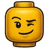 😉 Эмодзи «🙋 Набор эмоджи с человечком LEGO» для Telegram