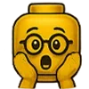😱 Эмодзи «🙋 Набор эмоджи с человечком LEGO» для Telegram