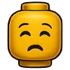 😦 Эмодзи «🙋 Набор эмоджи с человечком LEGO» для Telegram