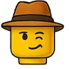 🤠 Эмодзи «🙋 Набор эмоджи с человечком LEGO» для Telegram