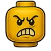 🤬 Эмодзи «🙋 Набор эмоджи с человечком LEGO» для Telegram