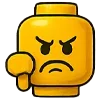 🫵 Эмодзи «🙋 Набор эмоджи с человечком LEGO» для Telegram