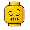 🤐 Эмодзи «🙋 Набор эмоджи с человечком LEGO» для Telegram