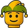 🃏 Эмодзи «🙋 Набор эмоджи с человечком LEGO» для Telegram