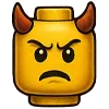 😈 Эмодзи «🙋 Набор эмоджи с человечком LEGO» для Telegram