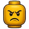 😠 Эмодзи «🙋 Набор эмоджи с человечком LEGO» для Telegram