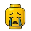 😭 Эмодзи «🙋 Набор эмоджи с человечком LEGO» для Telegram