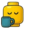 ☕️ Эмодзи «🙋 Набор эмоджи с человечком LEGO» для Telegram