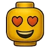 😍 Эмодзи «🙋 Набор эмоджи с человечком LEGO» для Telegram