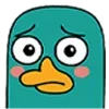 🥺 Эмодзи «Перри-утконос» для Telegram