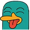 😝 Эмодзи «Перри-утконос» для Telegram