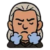 😮‍💨 Эмодзи «Ведьмак» для Telegram