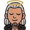 😇 Эмодзи «Ведьмак» для Telegram
