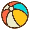 🏐 Эмодзи «☀ Набор эмоджи с летним вайбом» для Telegram