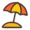 ⛱ Эмодзи «☀ Набор эмоджи с летним вайбом» для Telegram