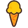 🍦 Эмодзи «☀ Набор эмоджи с летним вайбом» для Telegram