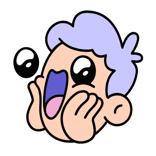 🥹 Эмодзи «Doodle #emoji #cute» для Telegram