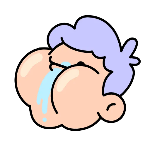🍔 Эмодзи «Doodle #emoji #cute» для Telegram