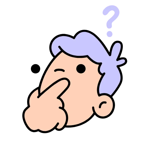 🤔 Эмодзи «Doodle #emoji #cute» для Telegram
